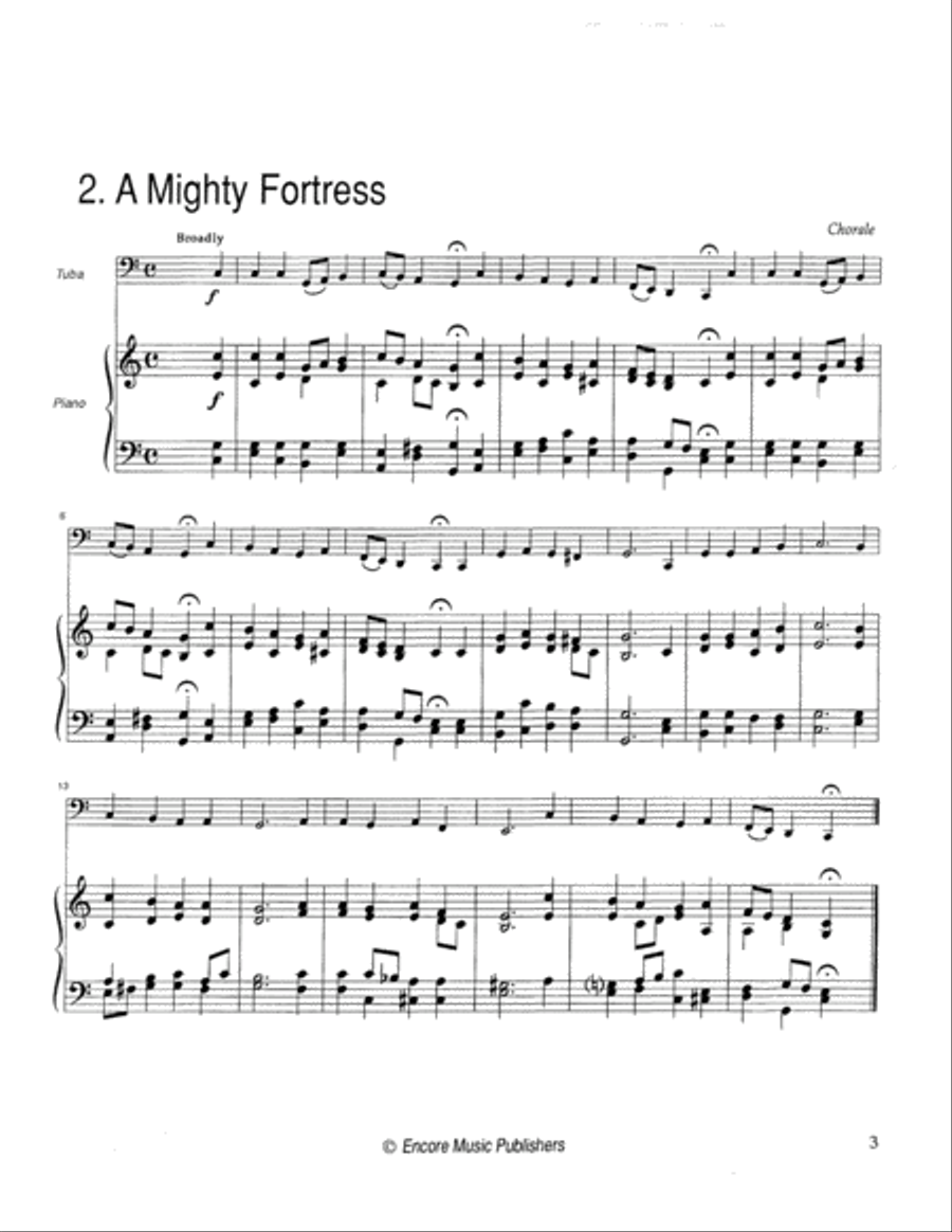 Solos from the Classics Tuba scores gallery preview page 4