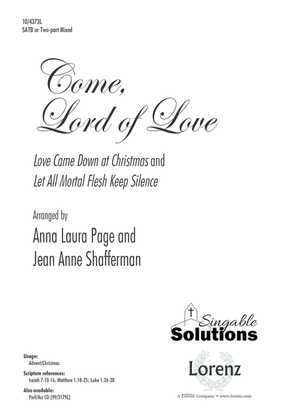 Book cover for Come, Lord of Love