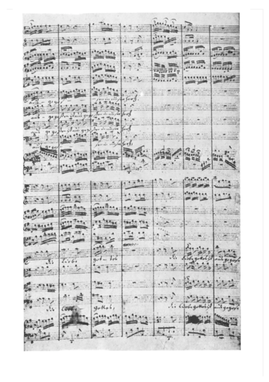 The love God bears us (Die Liebe Gottes ist ausgegossen) 4-Part scores gallery preview page 12