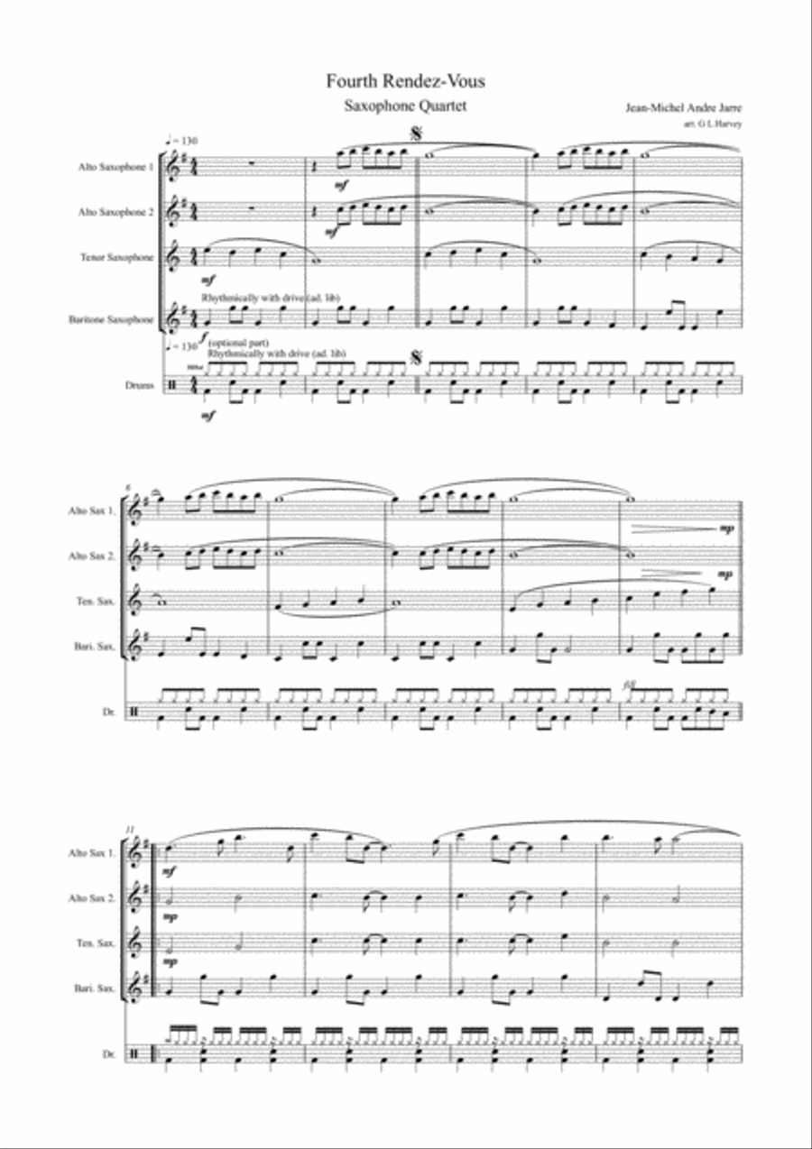 Fourth Rendez Vous Woodwind Quartet scores gallery preview page 2