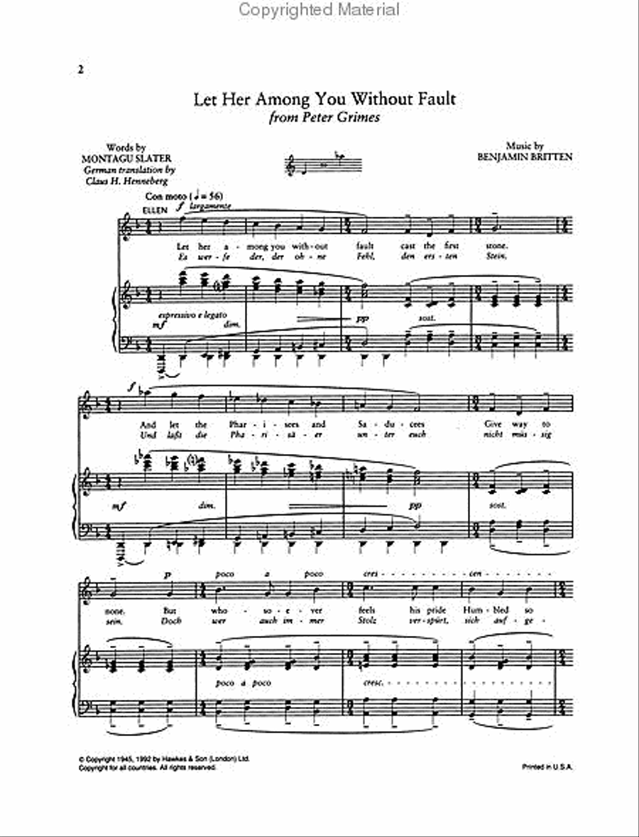 Opera Arias Voice Solo scores gallery preview page 2