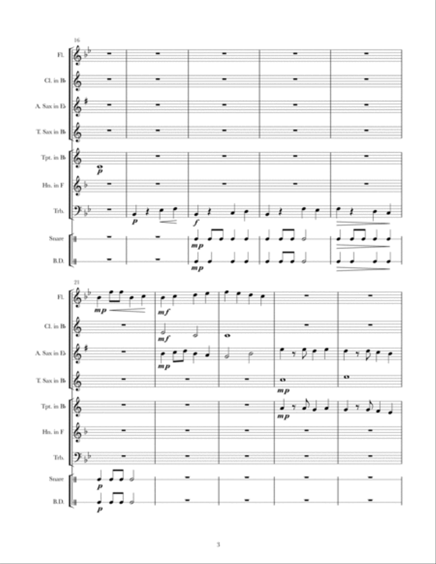 See You at the End See You at the End Concert Band scores gallery preview page 3