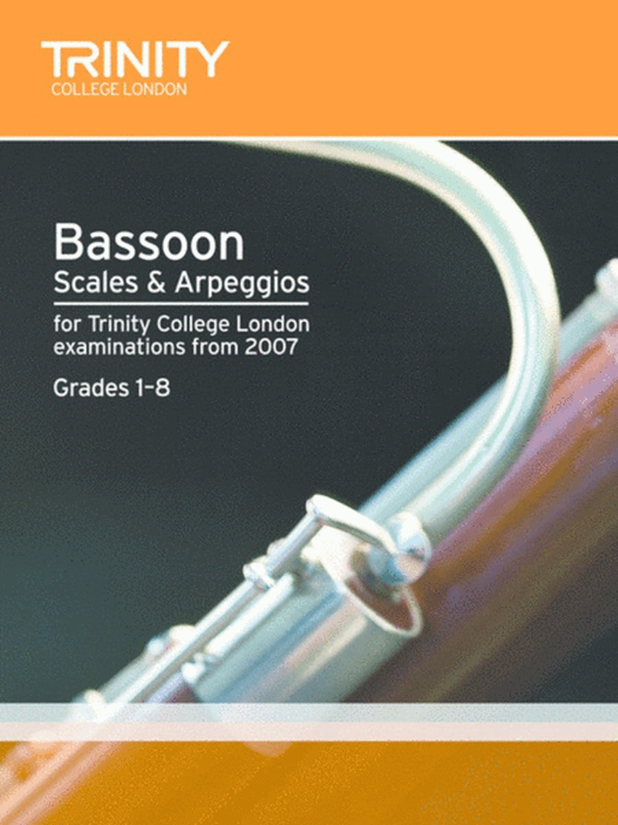 Bassoon Scales And Arpeggios Grade 1 - 8