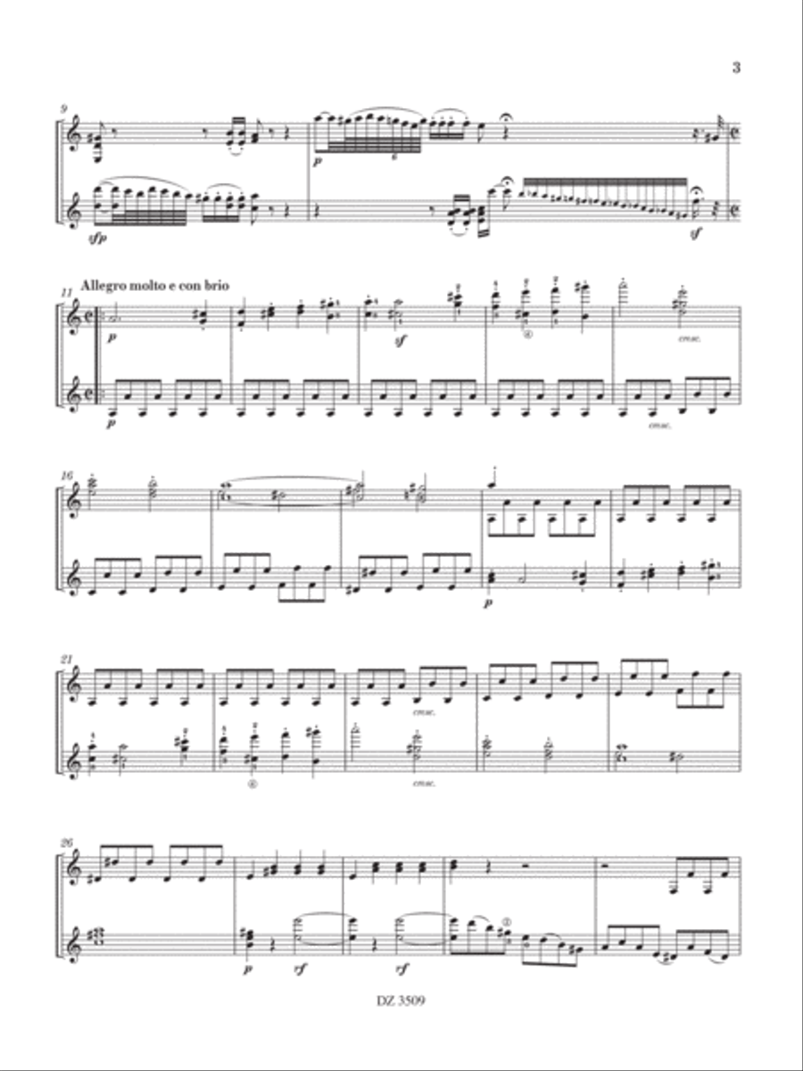 Grande sonate pathétique, opus 13 Classical Guitar scores gallery preview page 4