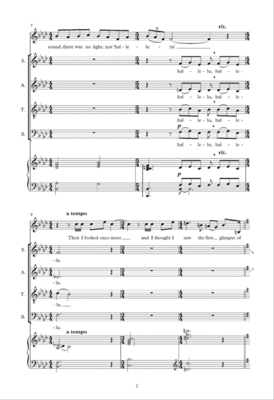 In The Snow In The Snow 4-Part scores gallery preview page 2