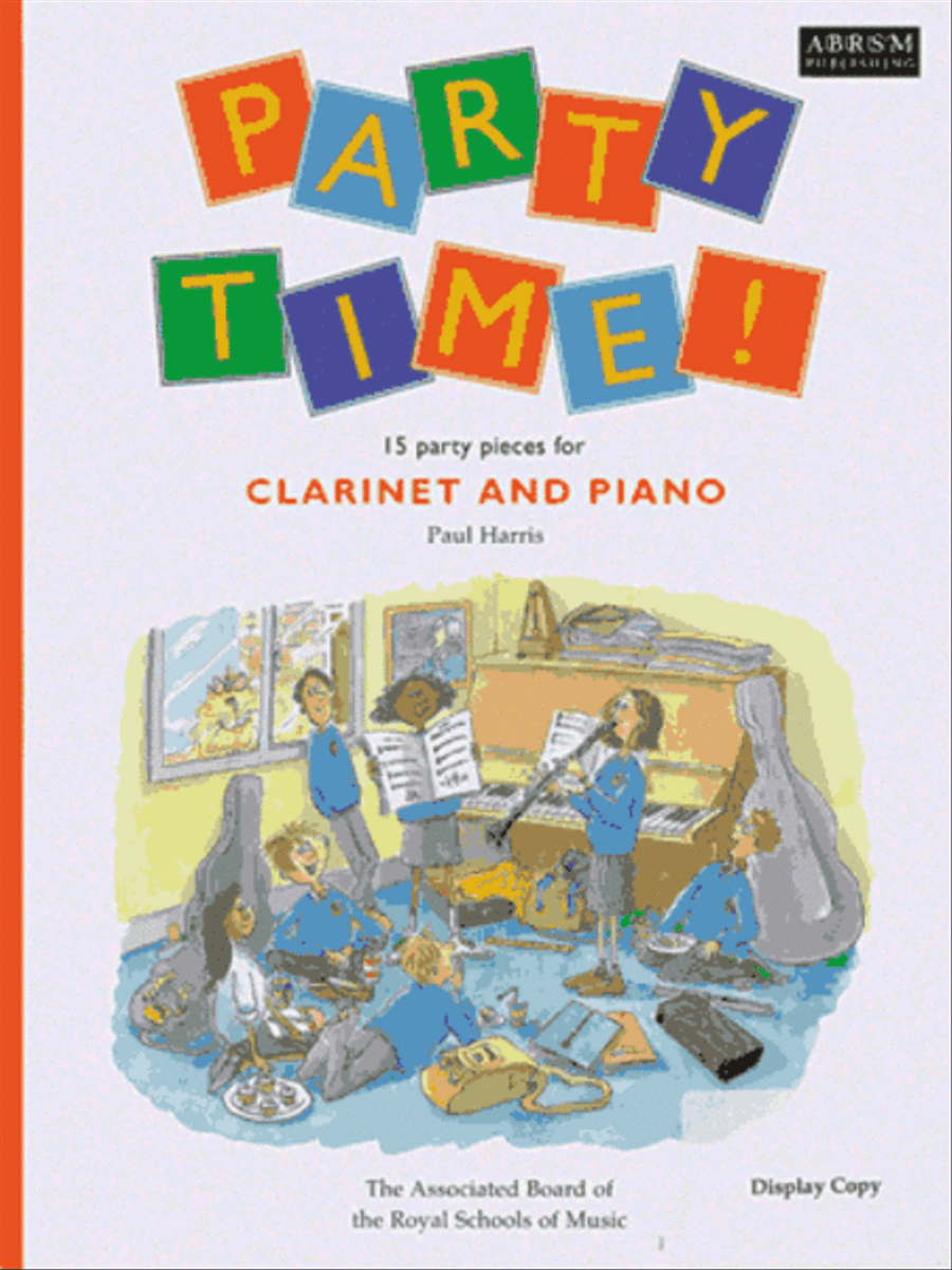 Party Time! 15 party pieces for clarinet and piano Clarinet Solo scores gallery preview page 1