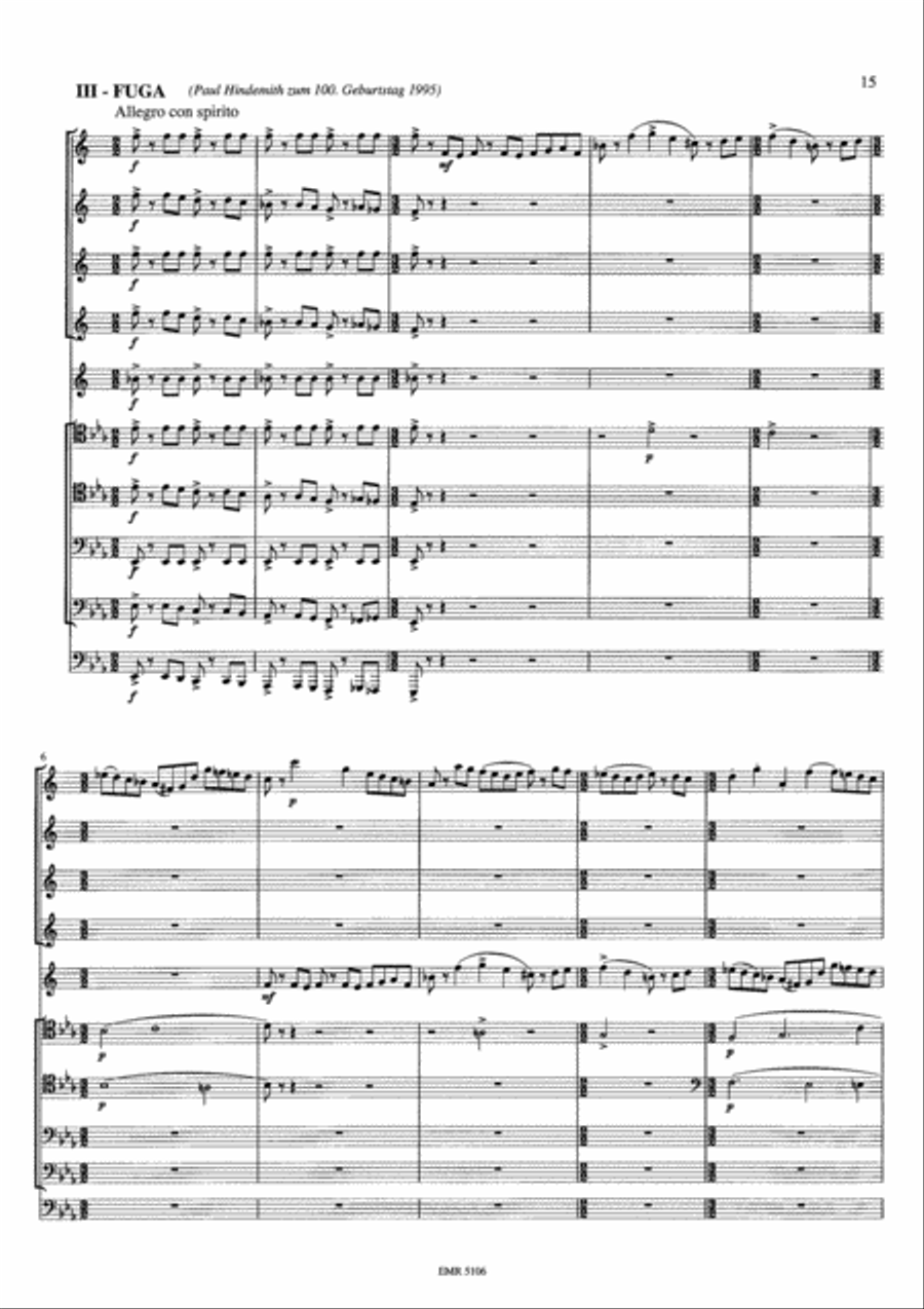 Sonata Praeclassica Sonata Praeclassica Brass Ensemble scores gallery preview page 7