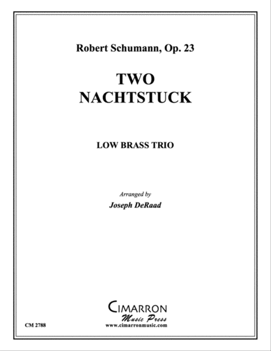 Two Nachtstuck Brass Trio scores gallery preview page 1