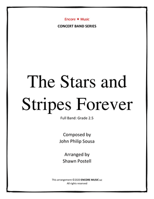 The Stars and Stripes Forever for MS Band by John Philip Sousa
