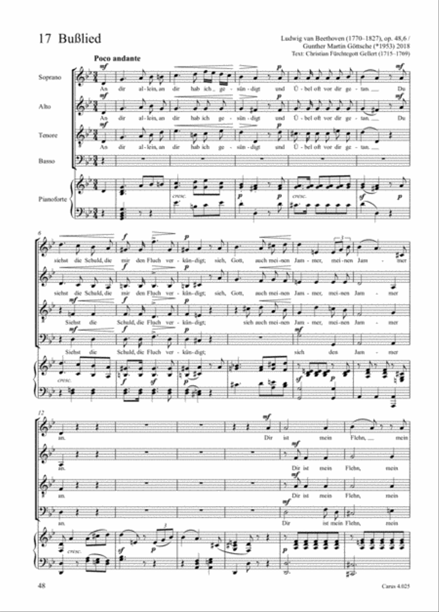 Choral Collection Beethoven Choir scores gallery preview page 8