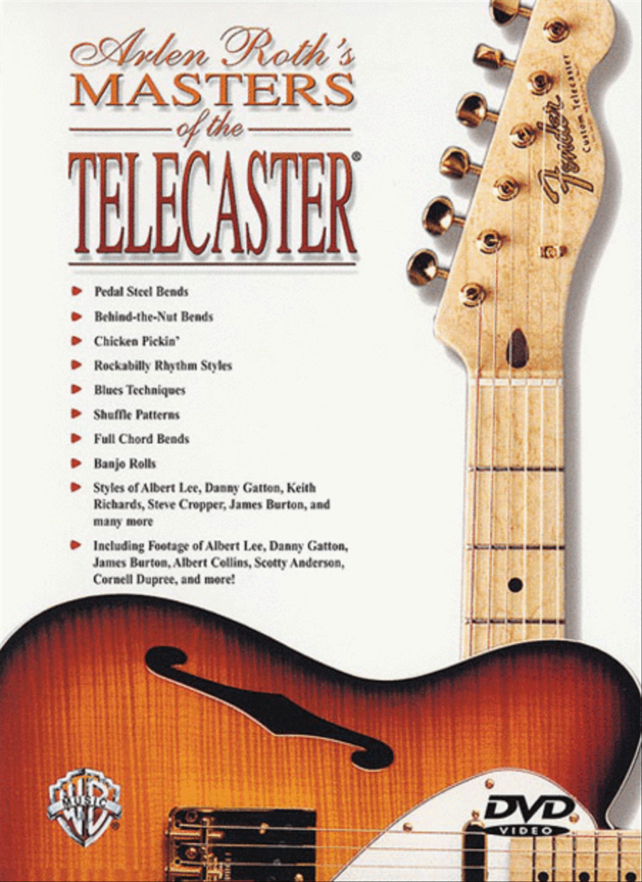 Arlen Roth's Masters of the Telecaster Electric Guitar scores gallery preview page 1