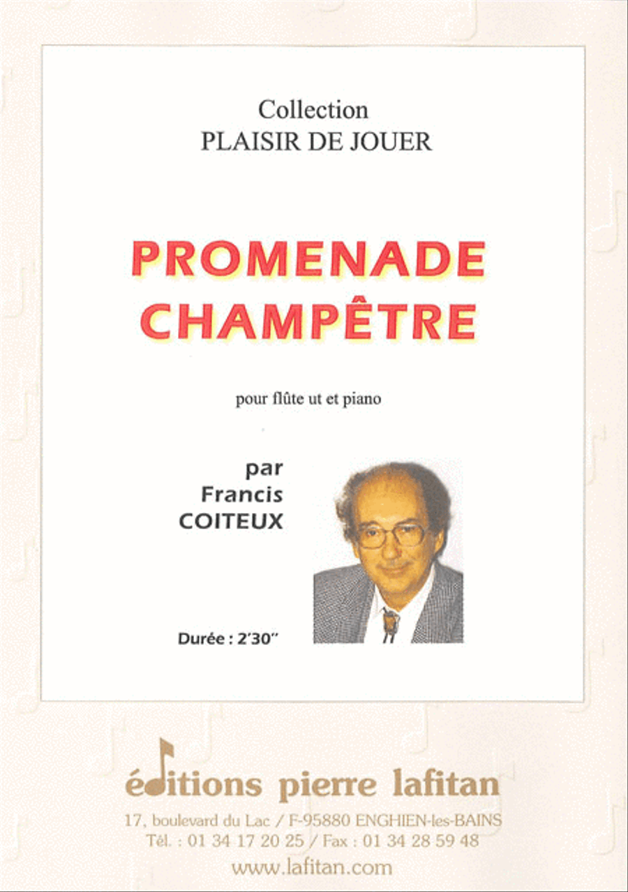 Promenade Champêtre Flute Solo scores gallery preview page 1