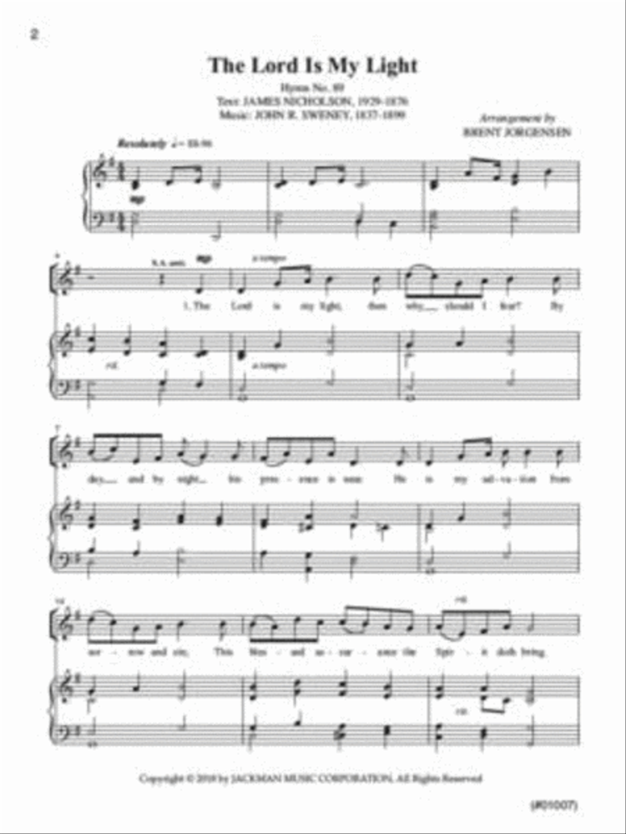 Hymnplicity Ward Choir - Book 12 Hymnplicity Ward Choir - Book 12 4-Part scores gallery preview page 2