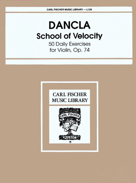 School of Velocity-50 Daily Exercises, Op. 74
