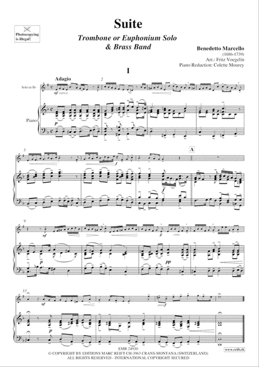 Suite Euphonium scores gallery preview page 3