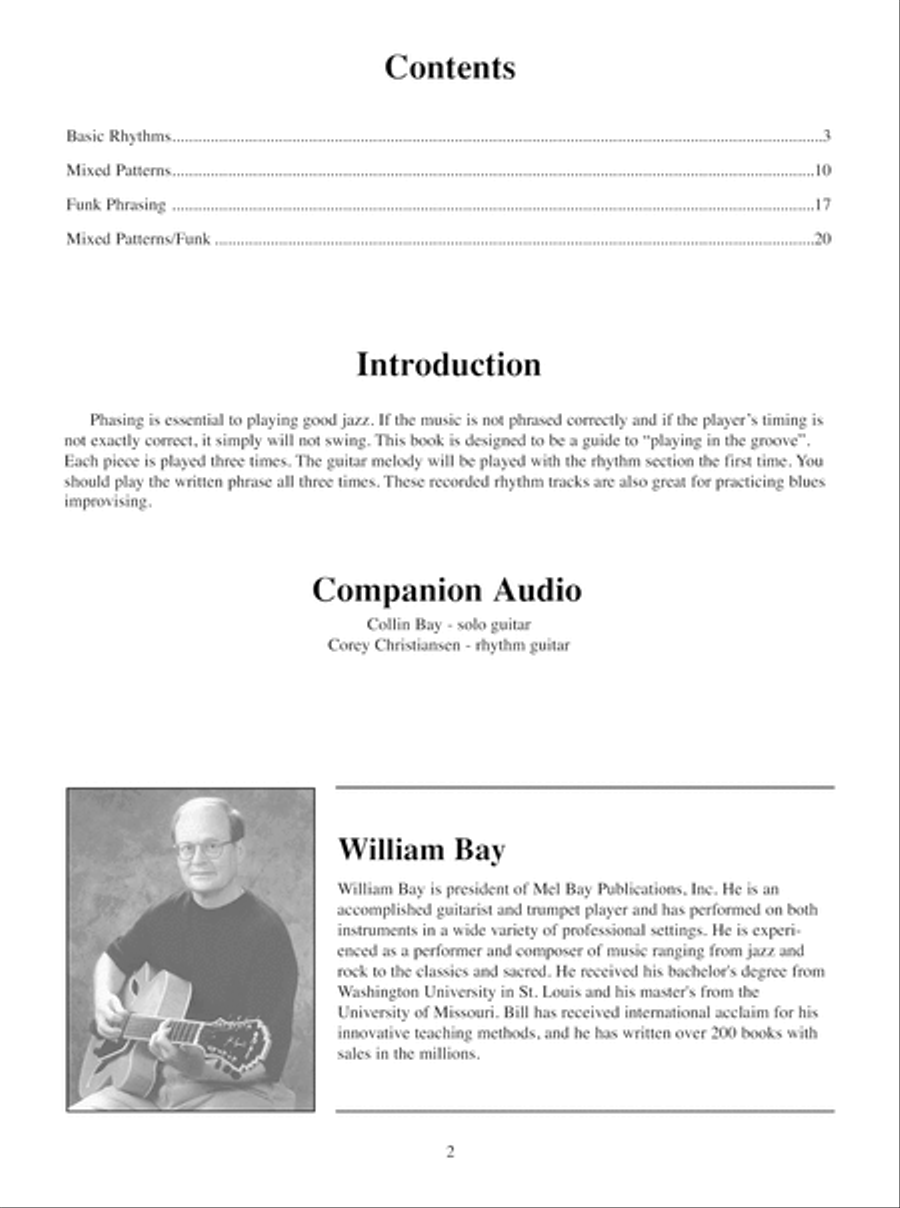 Jazz Guitar Phrasing Workout Electric Guitar scores gallery preview page 3
