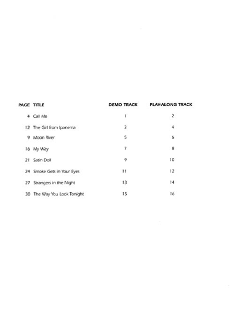 Favorite Standards Piano, Vocal, Guitar scores gallery preview page 3