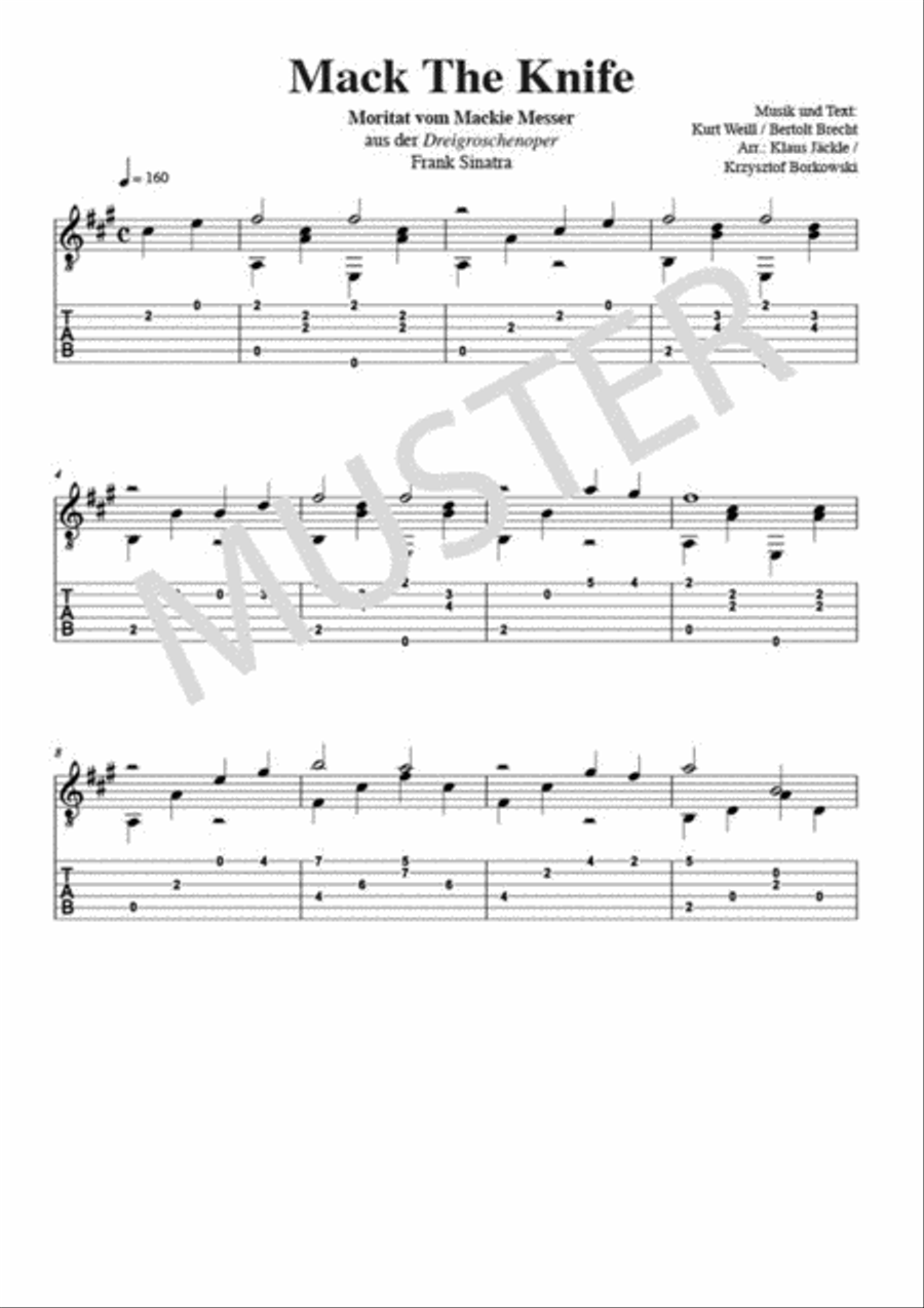 Guitar Guitar Guitar scores gallery preview page 6