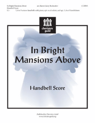 Book cover for In Bright Mansions Above - Handbell Score