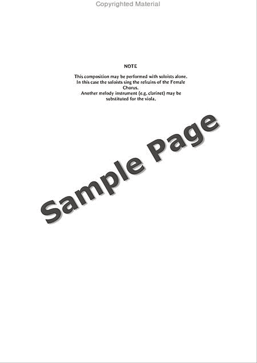 Psalm 4 Op. 38a Choir scores gallery preview page 4