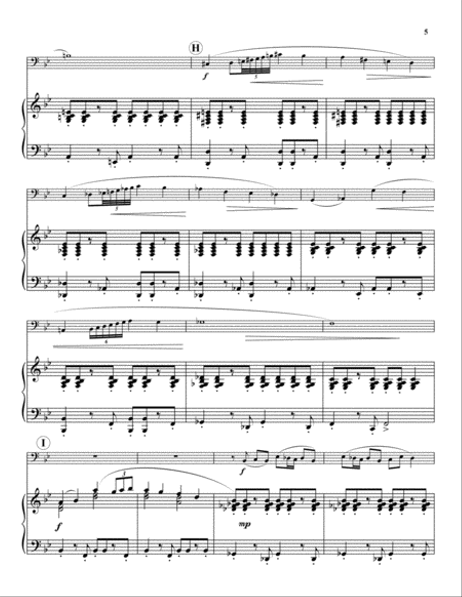 Concerto for Tuba Tuba scores gallery preview page 5