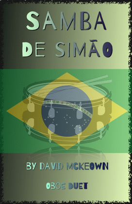 Book cover for Samba de Simão, for Oboe Duet