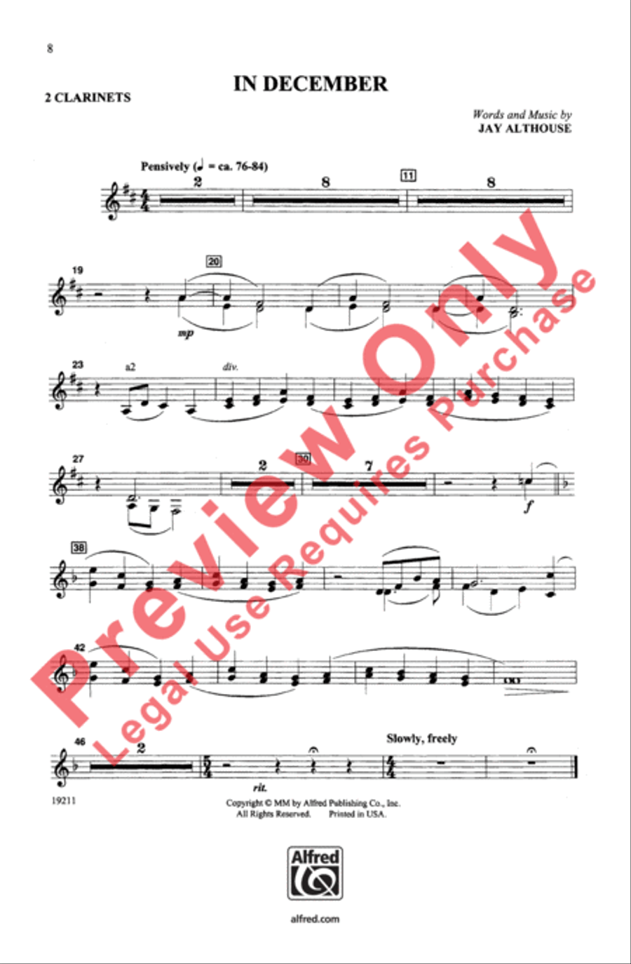 In December In December 2-Part scores gallery preview page 8