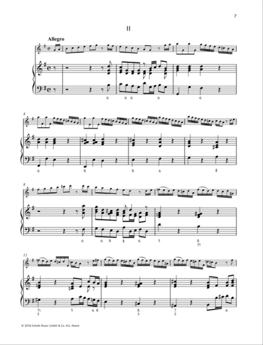 Sonata G major Sonata G major Flute Solo scores gallery preview page 2