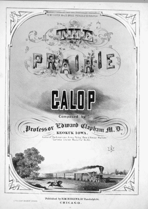 Book cover for The Prairie Galop
