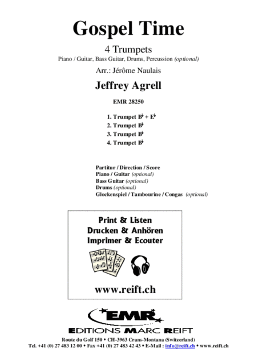 Gospel Time Trumpet scores gallery preview page 2