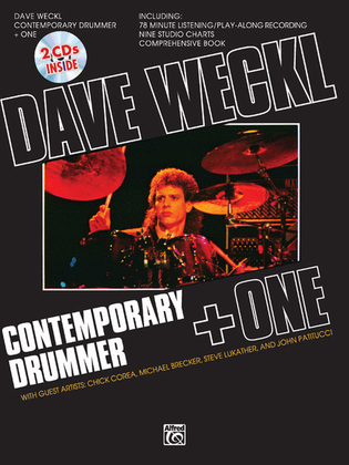 Book cover for Dave Weckl -- Contemporary Drummer + One