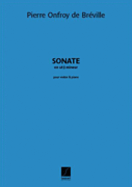 Sonate en Ut Diese Mineur (Sonata in C-sharp minor)