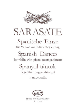 Book cover for Spanish Dances - Volume 1