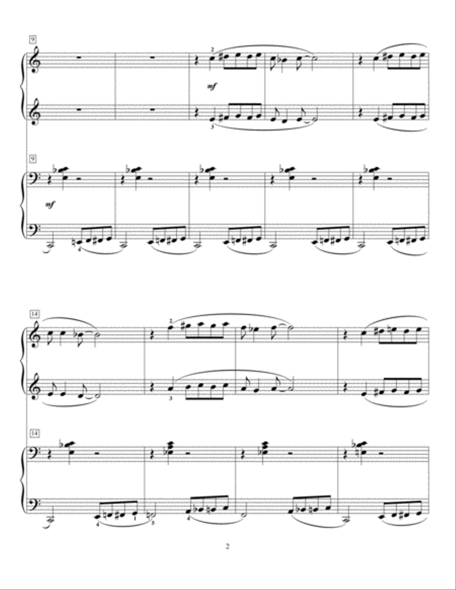 Little Blues Concerto Piano Method scores gallery preview page 2