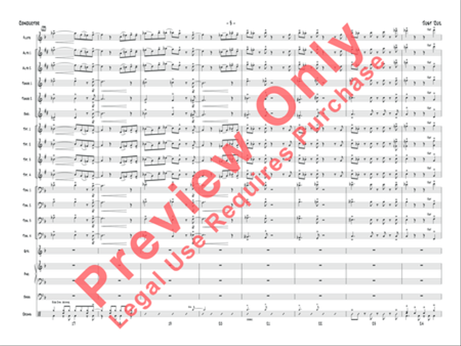 Just 'Cuz Just 'Cuz Jazz Ensemble scores gallery preview page 20