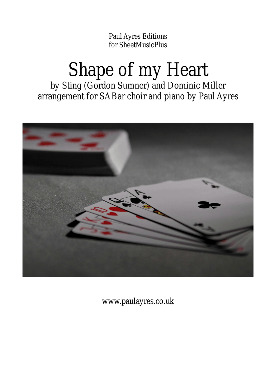 Shape Of My Heart 3-Part scores gallery preview page 1