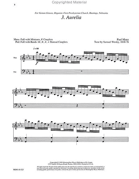 Three Hymn Settings for Organ, Set 2 image number null