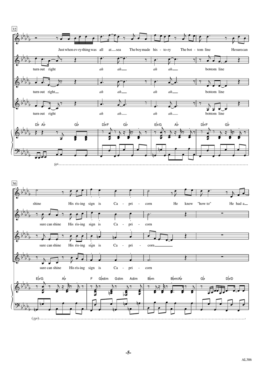 A Star Is Born SSAA scores gallery preview page 5