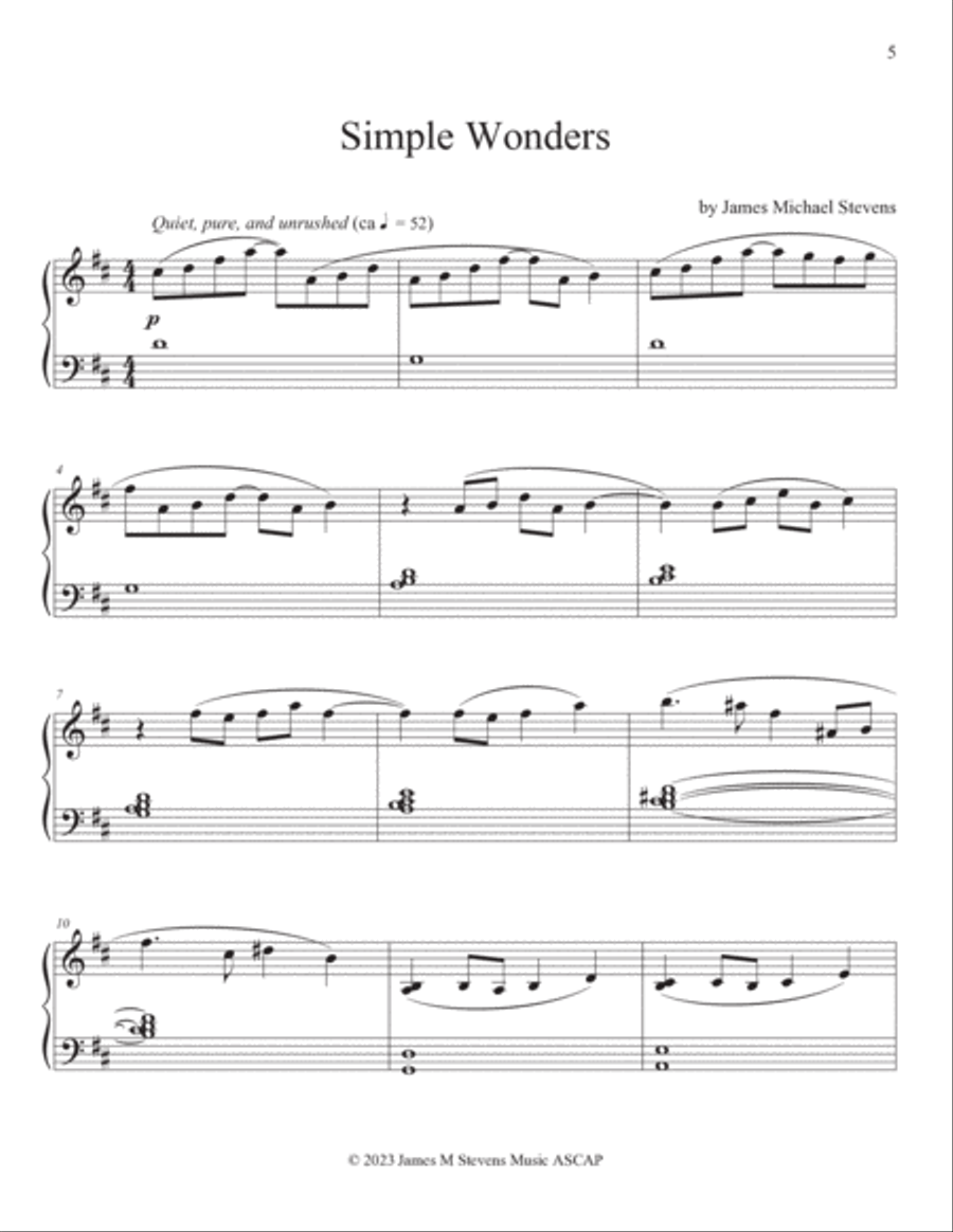 Last Dreams of Summer Piano Book Piano Solo scores gallery preview page 5