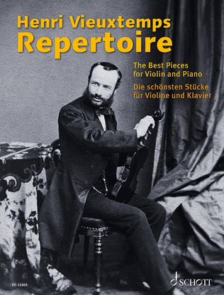 Book cover for Henri Vieuxtemps Repertoire