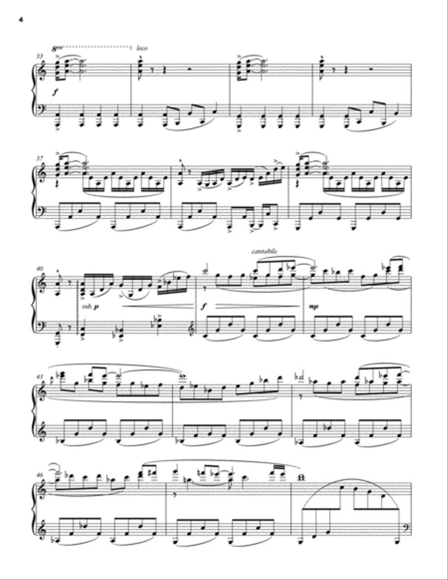Confronting Myself (Celeste Piano Collections) Piano Solo scores gallery preview page 4