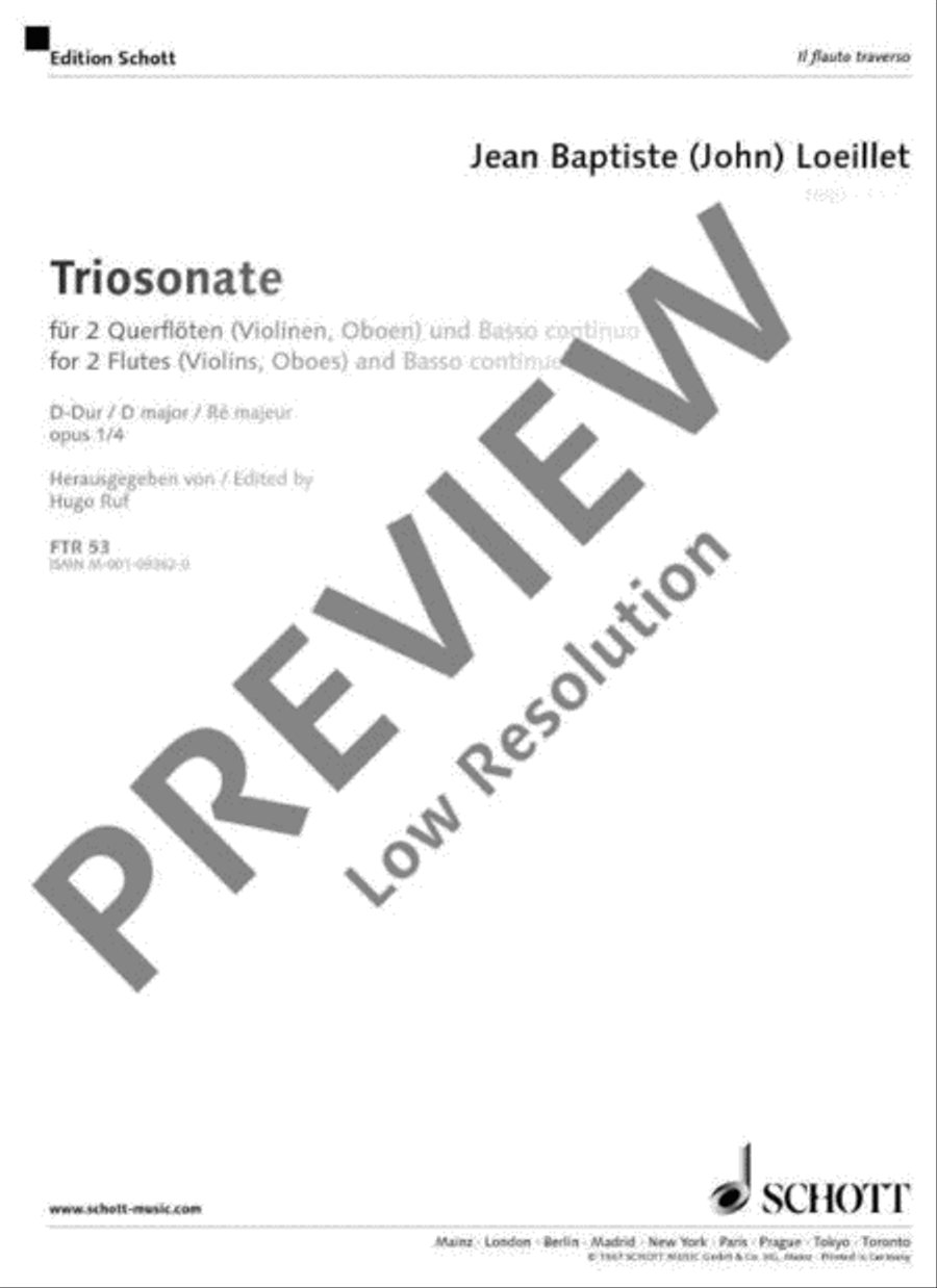 Triosonata Flute scores gallery preview page 2