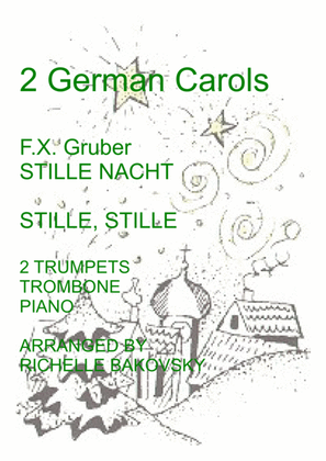2 German Carols (Silent Night and Still, Still) for 3 Winds in C or B-flat and Piano