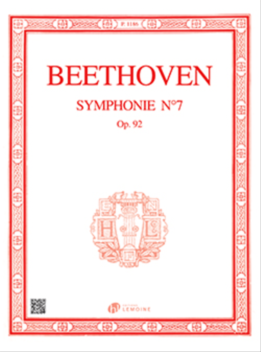 Symphonie No. 7 en La maj. Op. 92 Piano Solo scores gallery preview page 1