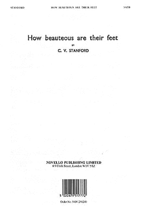 Book cover for How Beauteous Are Their Feet