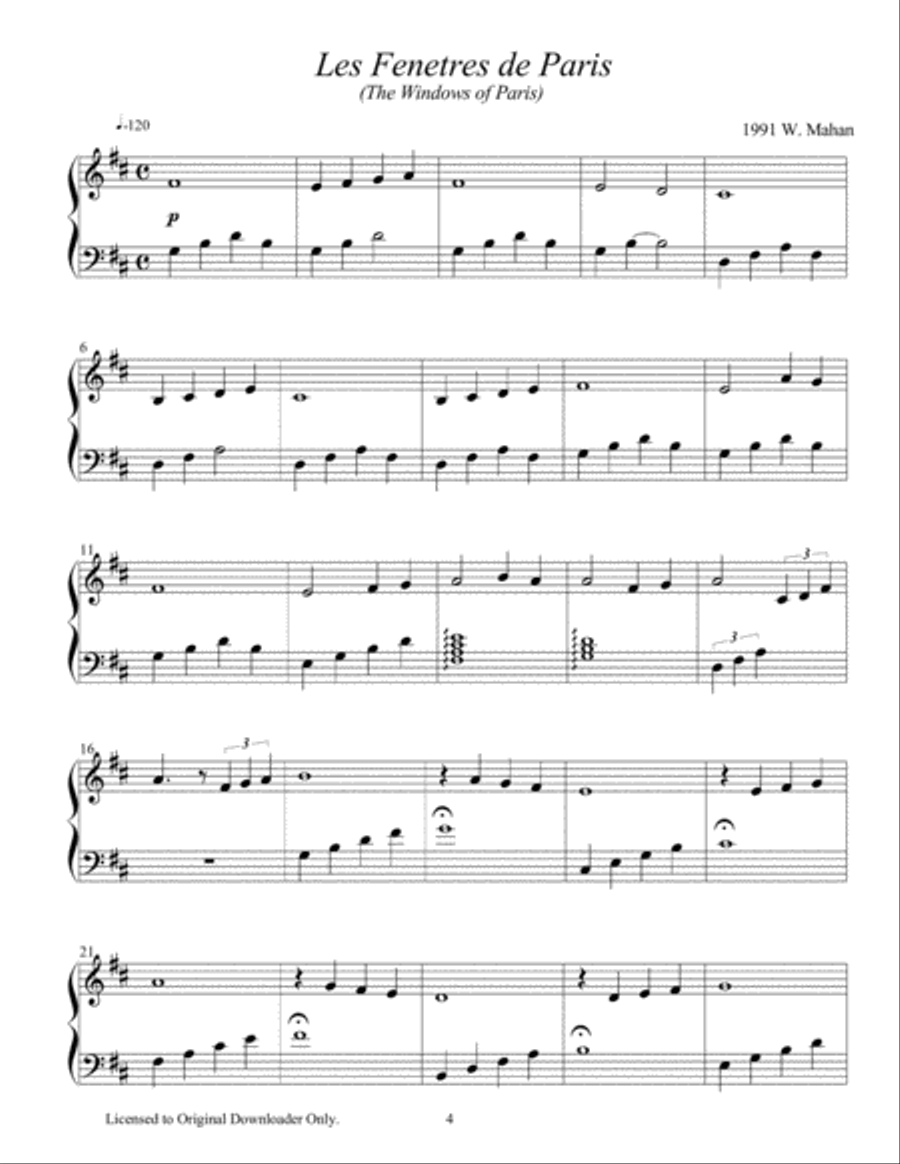 French Impressions French Impressions Harp scores gallery preview page 5