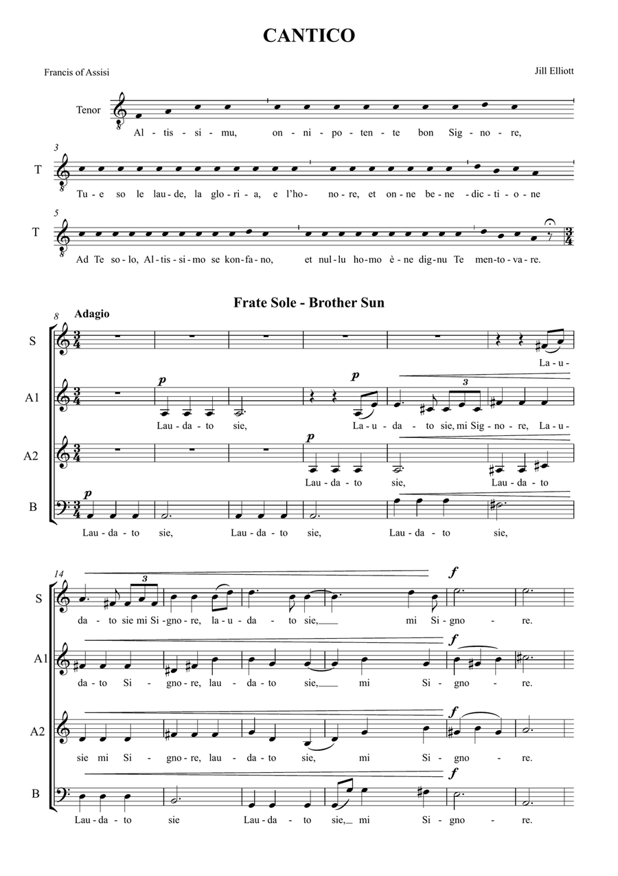 Cantico Divisi scores gallery preview page 4