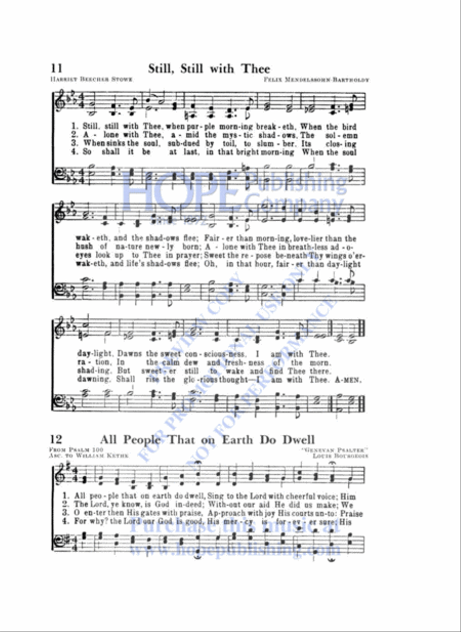 Favorite Hymns of Praise