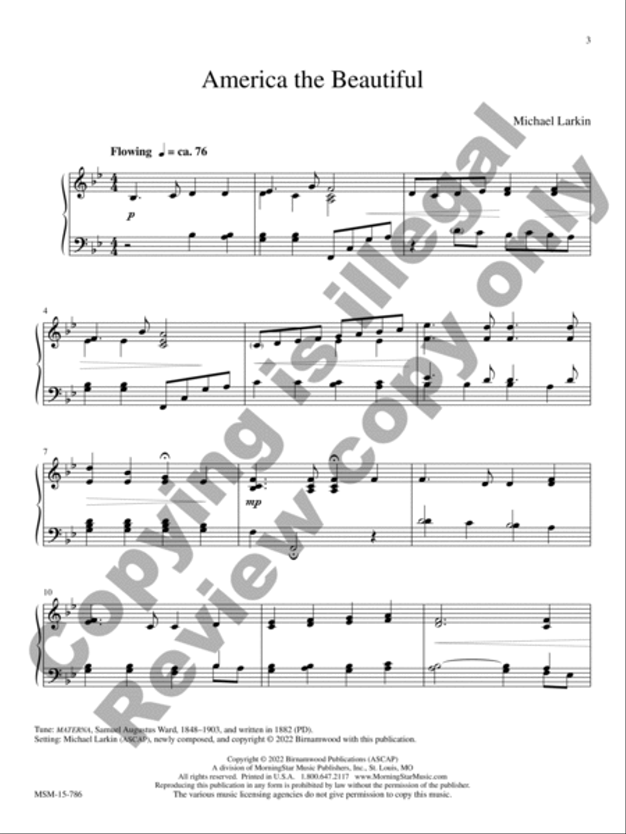 How Great Thou Art How Great Thou Art Piano Solo scores gallery preview page 2