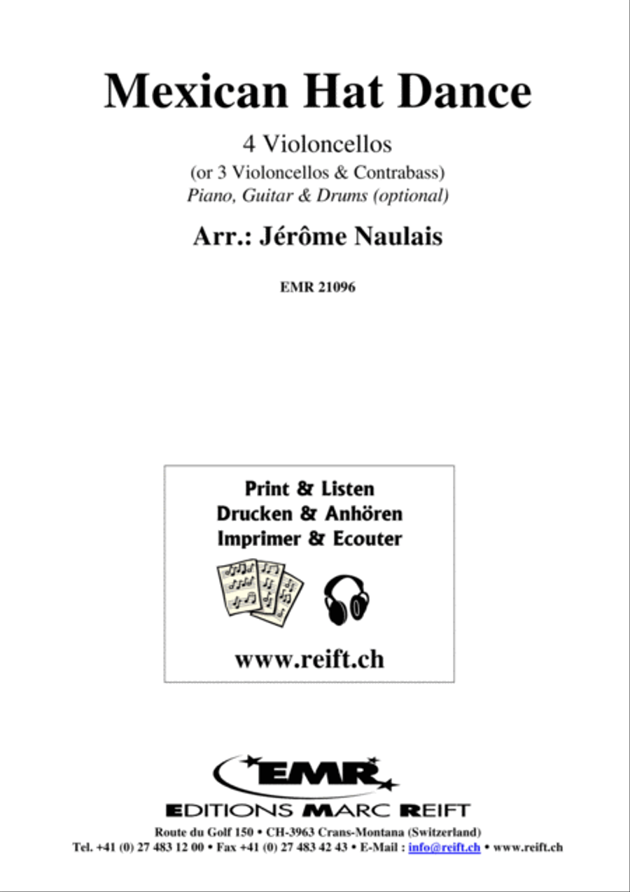 Mexican Hat Dance Mexican Hat Dance Cello scores gallery preview page 2